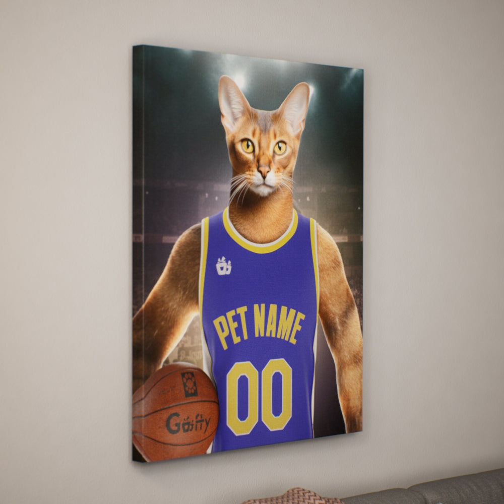 Cattia Basketball Player - Custom Canvas